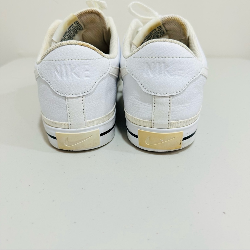 Mens Nike Court Legacy White Athletic Shoe Sneaker W/Black Stripe Size 13‎ - Picture 6 of 11